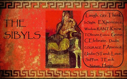 Sibyls Emblem Red Frescoe