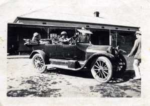 My grandmother broke both her wrists crack starting this car