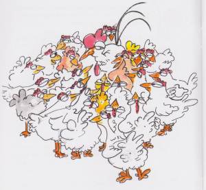 The Chooks by Honey Clarke