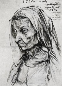 Drurer’s mother at 63 years of age. She had by this time experienced 18 pregnancies.