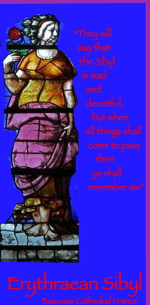 The Erythraean Sibyl Beauvais Cathedral Sibylesque