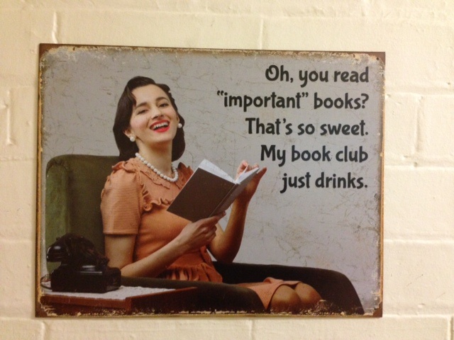 Sibylesque Bookclub  cartoon