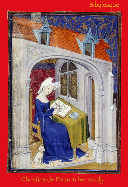 Sibylesque Christine de Pizan in her study