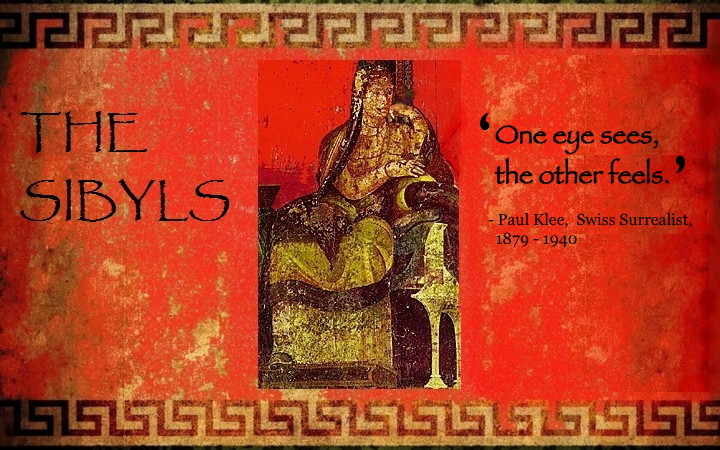 Sibylesque Paul Klee quote