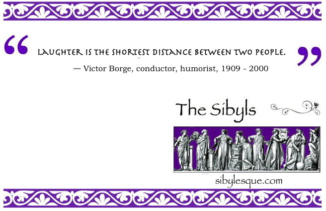 Sibylesque Victor borge Quote 1