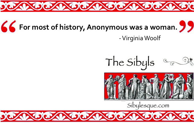 Sibylesque Virginia Woolf Quote