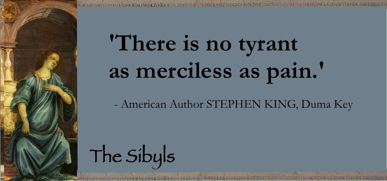 Sibylesque  Pain Quote