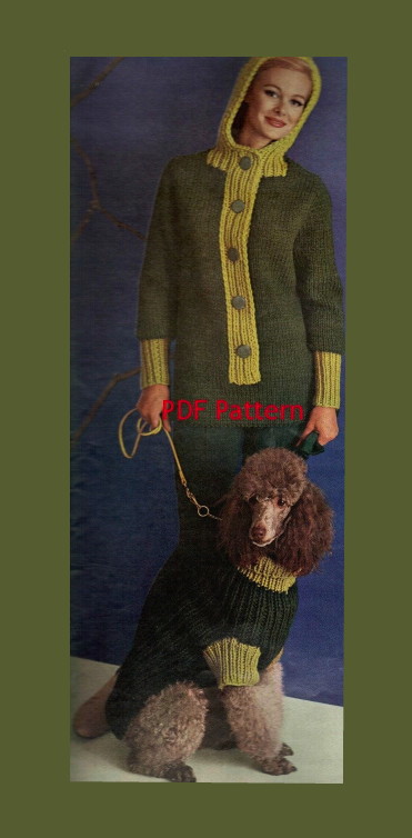 Sibylesque woman poodle hoodie