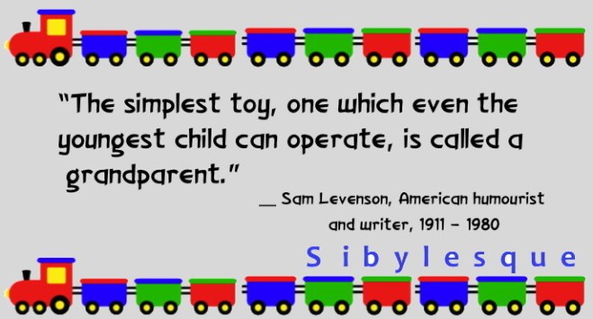 Sibylesque toy grandparent quote quote