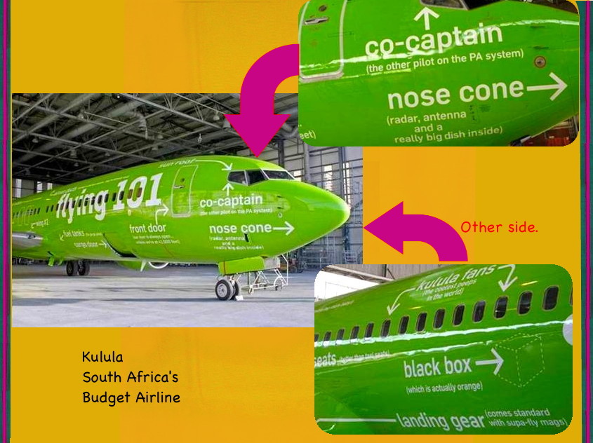 Sibylesque Airline Humour 2